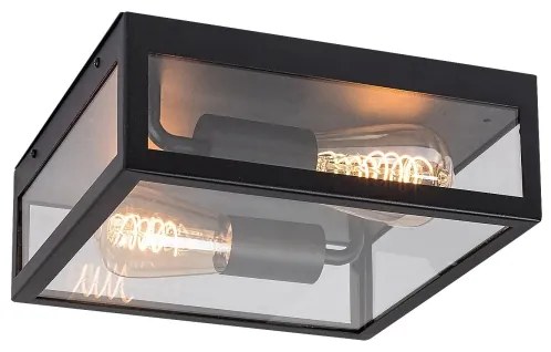 Rabalux 7070 - Kültéri mennyezeti lámpa ZATON 2xE27/60W/230V IP23