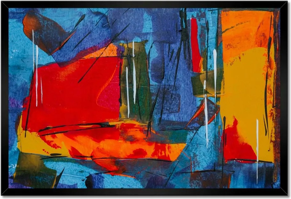 Poszterek keretben 60x40 Absztrakt Sebastien