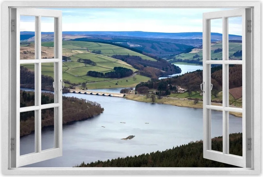 Poszterek 60x40 Tájkép folyóval