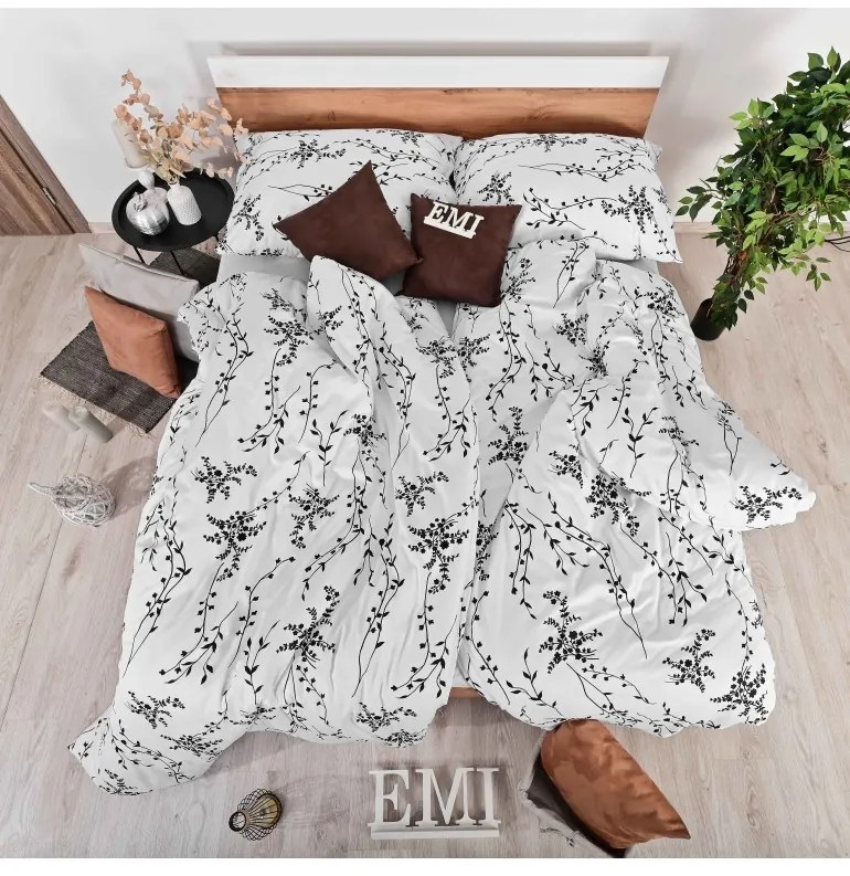 EMI Talin szatén ágyneműhuzat, A kibővített egyszemélyes ágy szett tartalma: 1x 140x220 + 1x 70x90