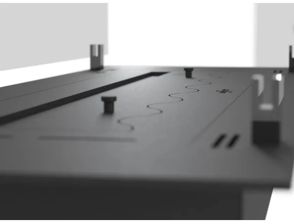 InFire - Beépített BIO kandalló 8,5x120 cm 6kW fekete