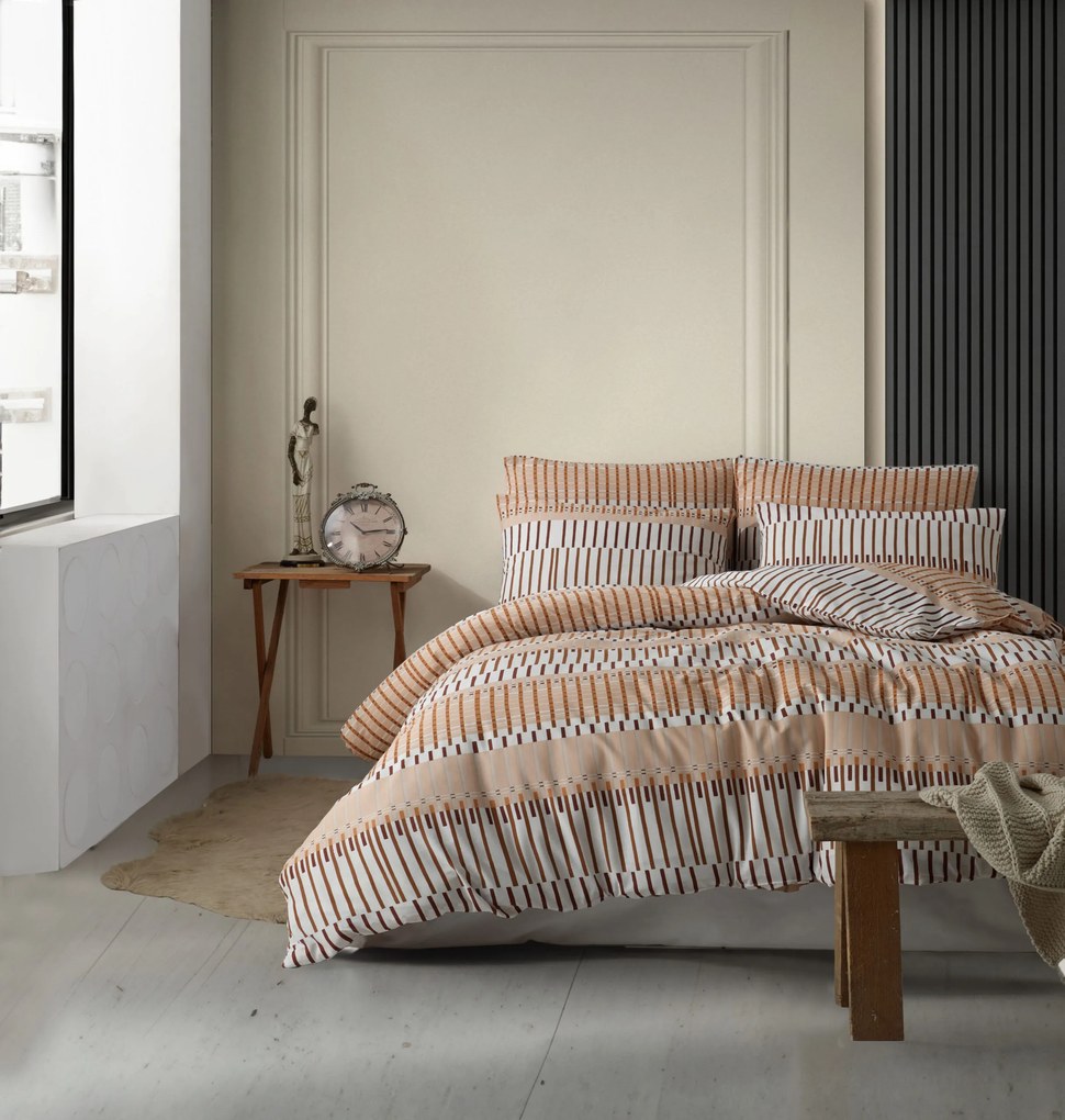 Pamut lepedők Miranda Brown 200x140cm+90x70cm TiaHome