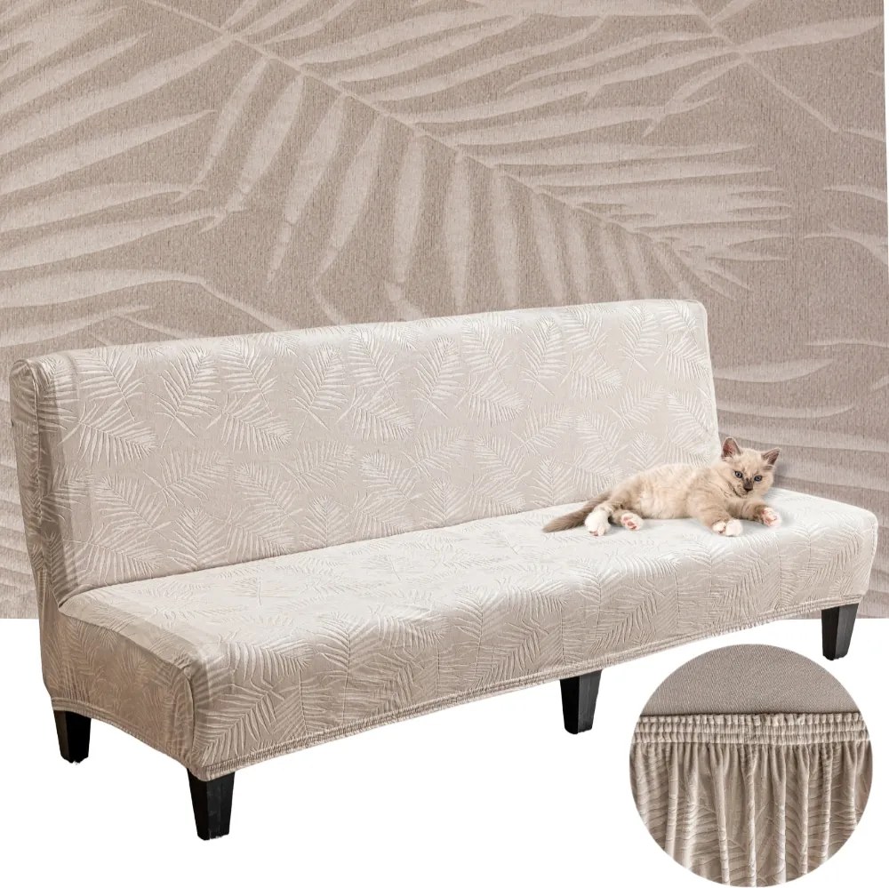 Versailles Kanapé Huzat Velúr Pálmalevél Prémium 190-210CM Oeko Tex