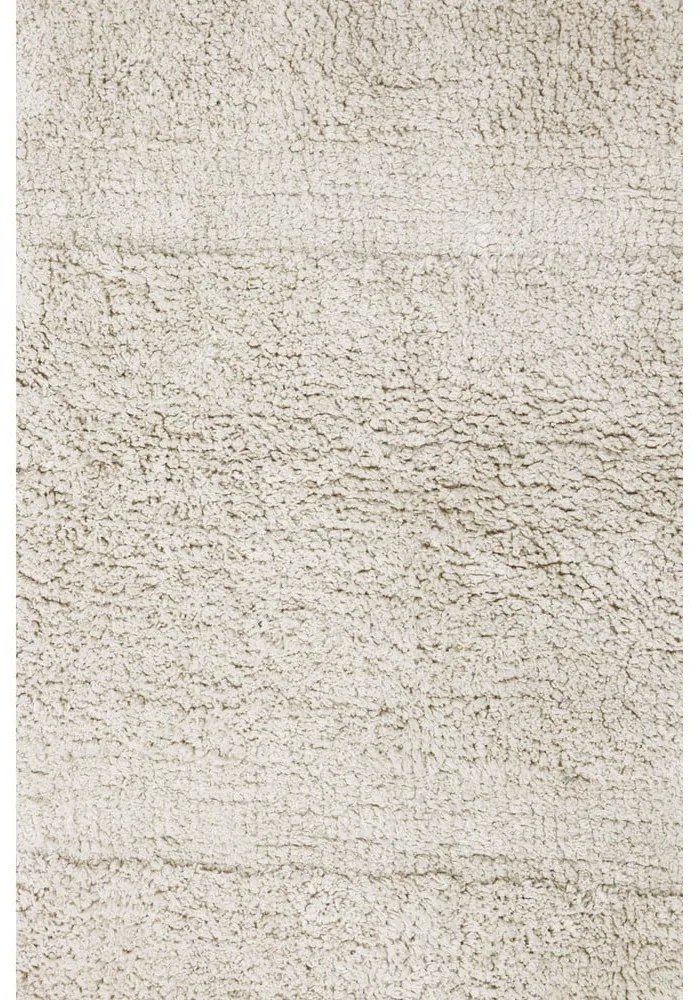 Krémszínű mosható kézi szövésű pamut szőnyeg 90x130 cm Bloom Natural – Lorena Canals
