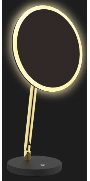 Deante ADI_Z812-LED SILIA fürdőszobai tölthető kozmetikai tükör LED/5V 5000mAh 2700-6500K IP44