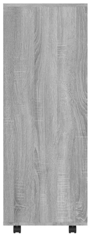 vidaXL szürke sonoma színű szerelt fa ruhásszekrény 80 x 40 x 110 cm