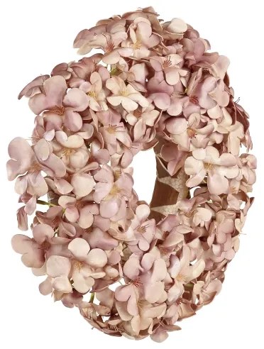 Eglo 428208 - Művirág koszorú SOLVANG átm. 35 cm rózsaszín