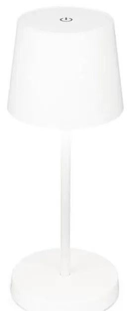 Briloner 7423016 - LED tölthető asztali lámpa, 2,6W, 5V, IP44, fehér