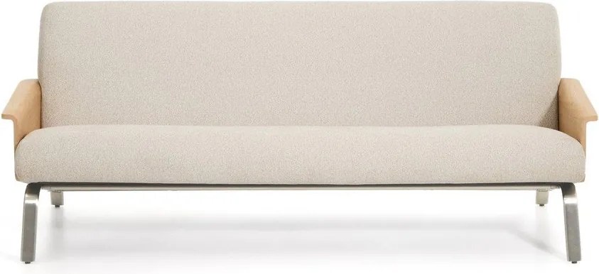 Bézs zsenília kanapé 205 cm Amsen – Kave Home