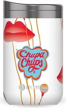 Les Artistes A-4348 termosz bögre utazó termosz bögre 350 ml Chupa Kiss