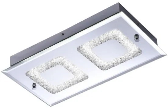 Leuchten Direkt 11571-17 - LED Mennyezeti lámpa LISA 2xLED/6W/230V