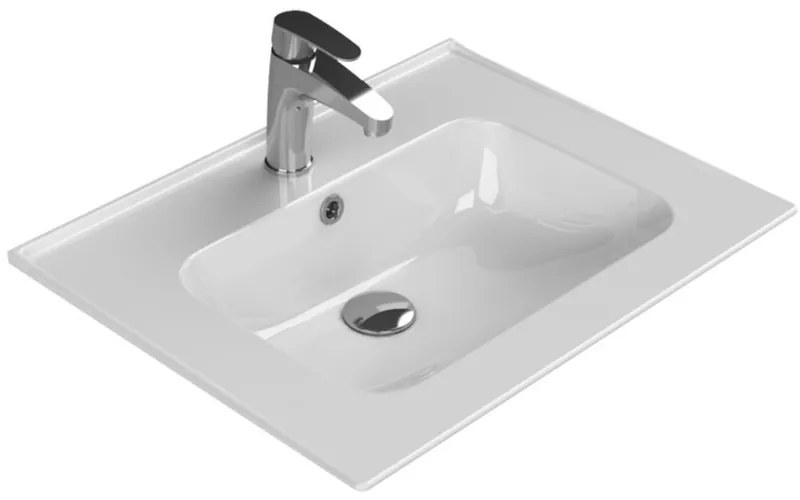 CeraStyle BLUE - porcelán mosdókagyló - 60 x 47 cm