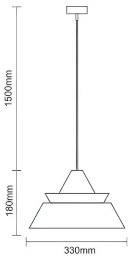 Fa csillár zsinóron 1xE27/60W/230V Ø 33 cm tömörfa/tölgy/dió/kaucsukfa