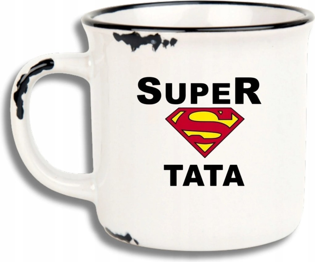 Bögre Fehér Retro Vicces Ajándék Apák Napja Szuper Apa