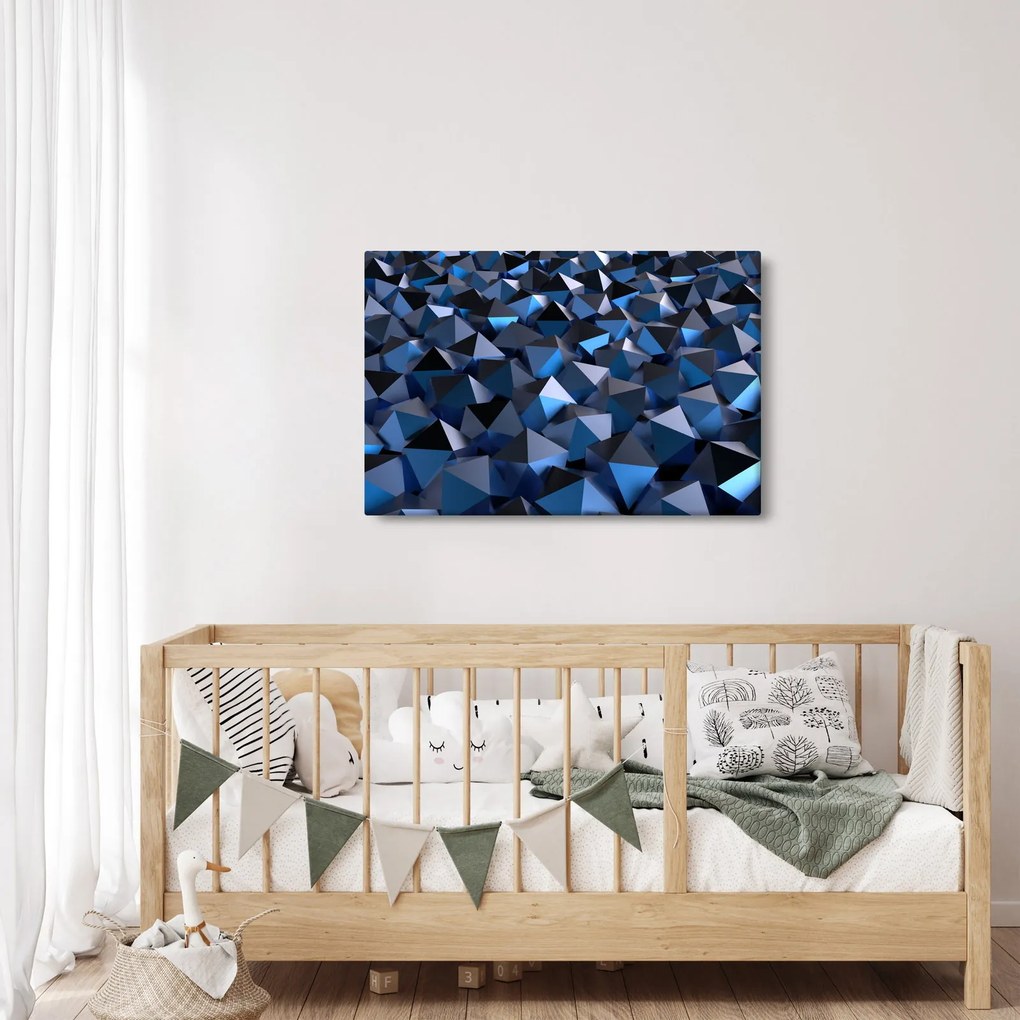 Absztrakciós kép (90x60 cm)