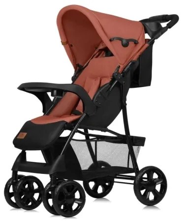 Lionelo - Babakocsi EMMA PLUS tégla/fekete