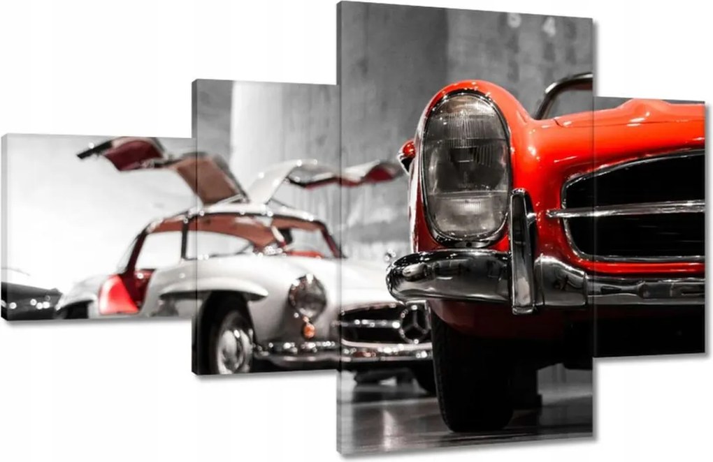 Festmények 130x80 Klasszikus Mercedesek