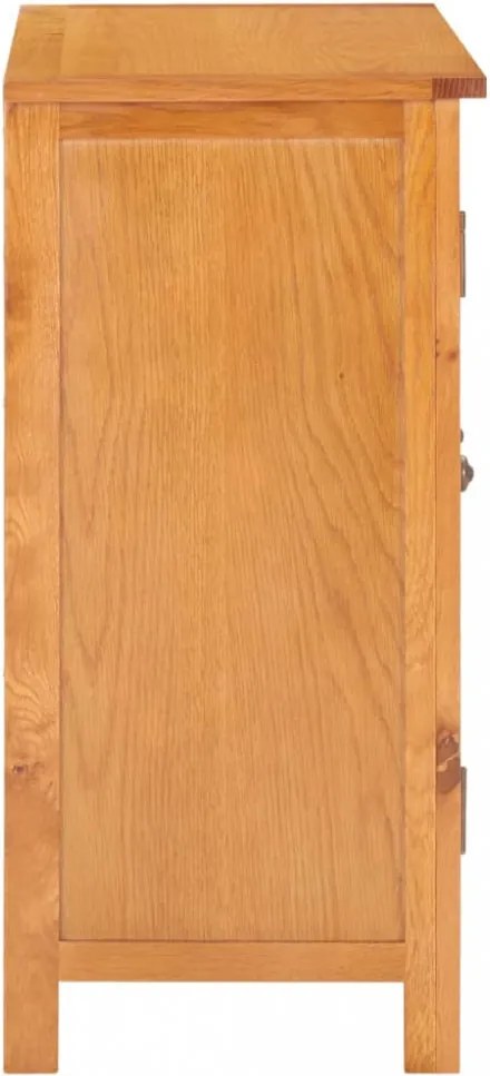 tömör tölgyfa szekrény 70 x 35 x 75 cm