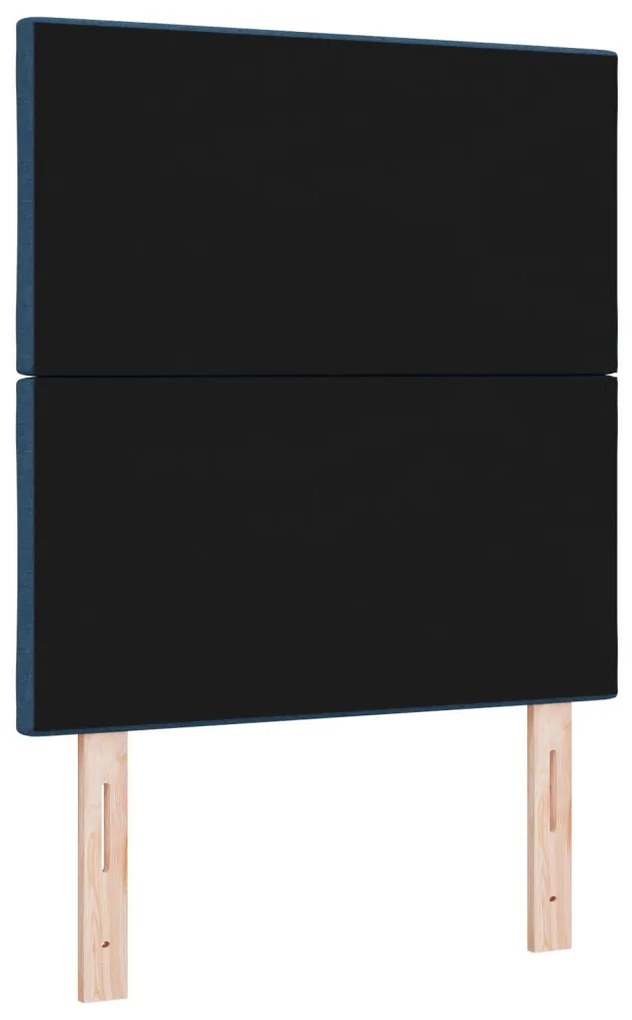 Fejtámla Gyémánt blokkok dizájnnal Kék 80 cm Szövet, Fejtámla Gyémánt blokkok dizájnnal Kék 160 cm Szövet
