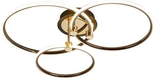 LED Dimmelhető mennyezeti lámpa LED/64W/230V 3000-6500K + távirányítás