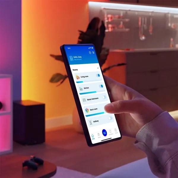 Philips-LED Dimmelhető mennyezeti lámpa SUPERSLIM LED/32W/230V 2700-6500K Wi-Fi