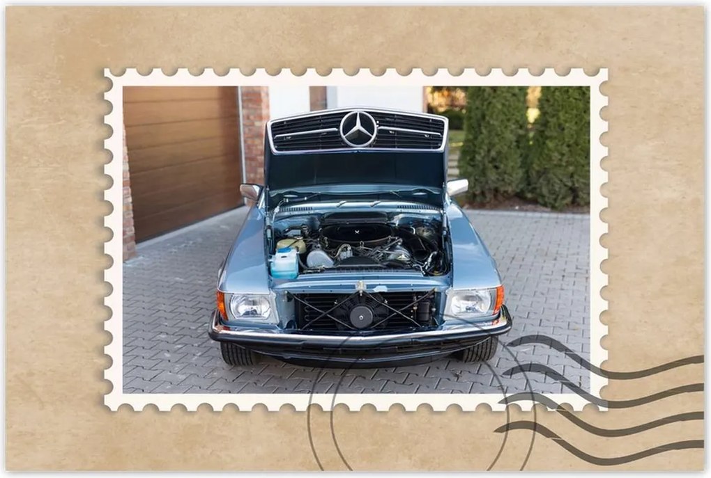 Poszterek 90x60 Mercedes 450 Slc Klasszikus