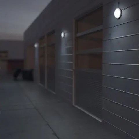 NOVOLUX 107I-L0212B-01 FAR Modern Kültéri Mennyezeti Lámpa Fehér LED IP54