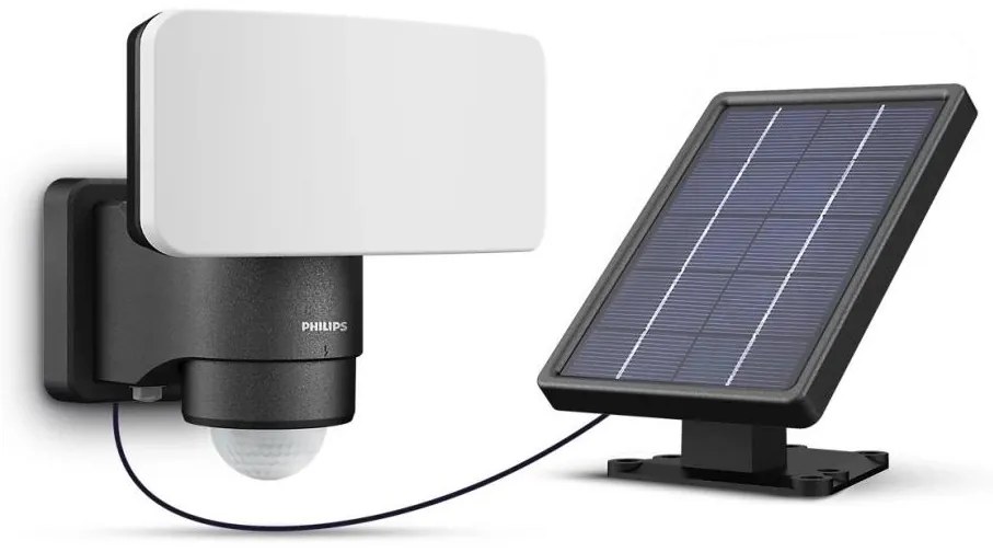Philips Philips - LED Napelemes érzékelős fali lámpa TYLUS LED/6W/3,7V 3000K IP44 P6598