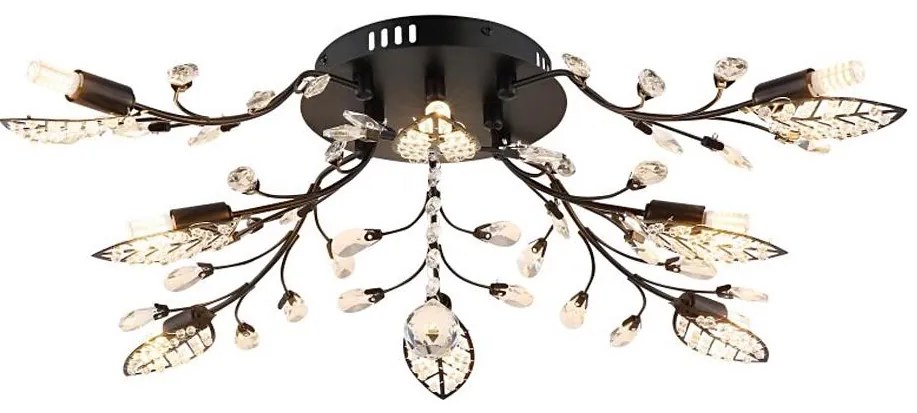 Globo 63007-8 - JANIS mennyezeti lámpa 8xG9/5W/230V, átm. 76 cm