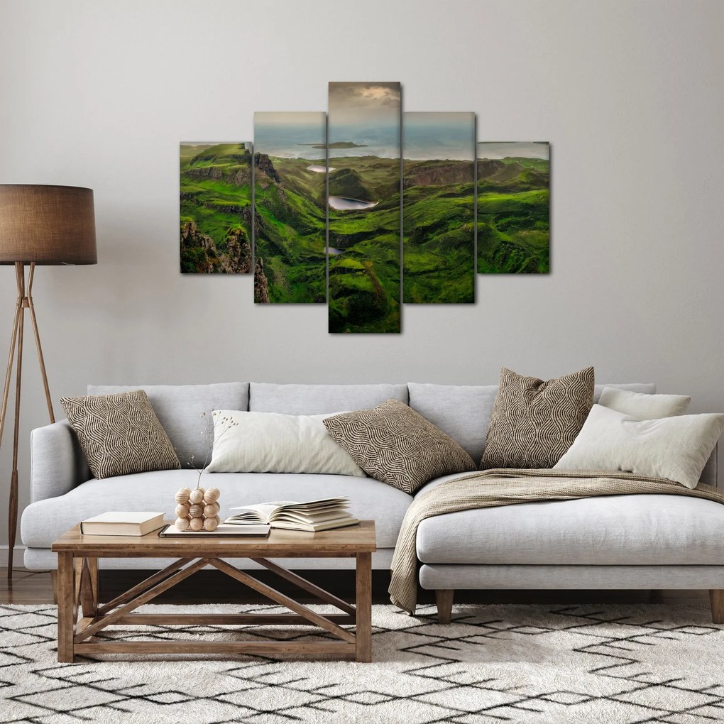 Kép - Quiraing, Skócia (150x105 cm)