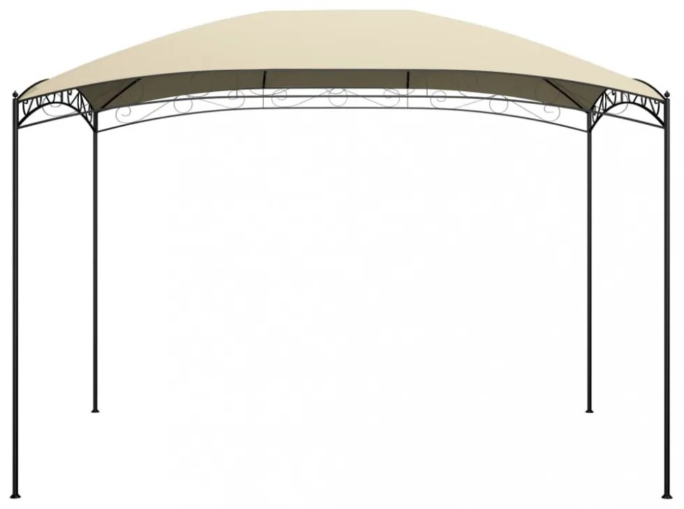 krémszínű pavilon 3 x 4 x 2,65 m 180 g/m²