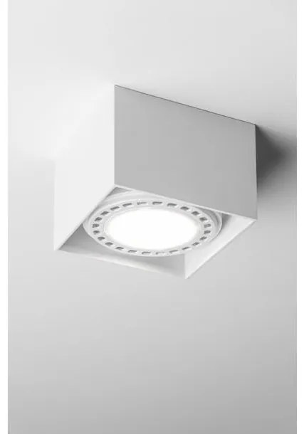 Lámpa Mennyezeti lámpatest SAKURA, aluminium, 120x120x85 mm,IP20,1xES111 négyzet, fehér