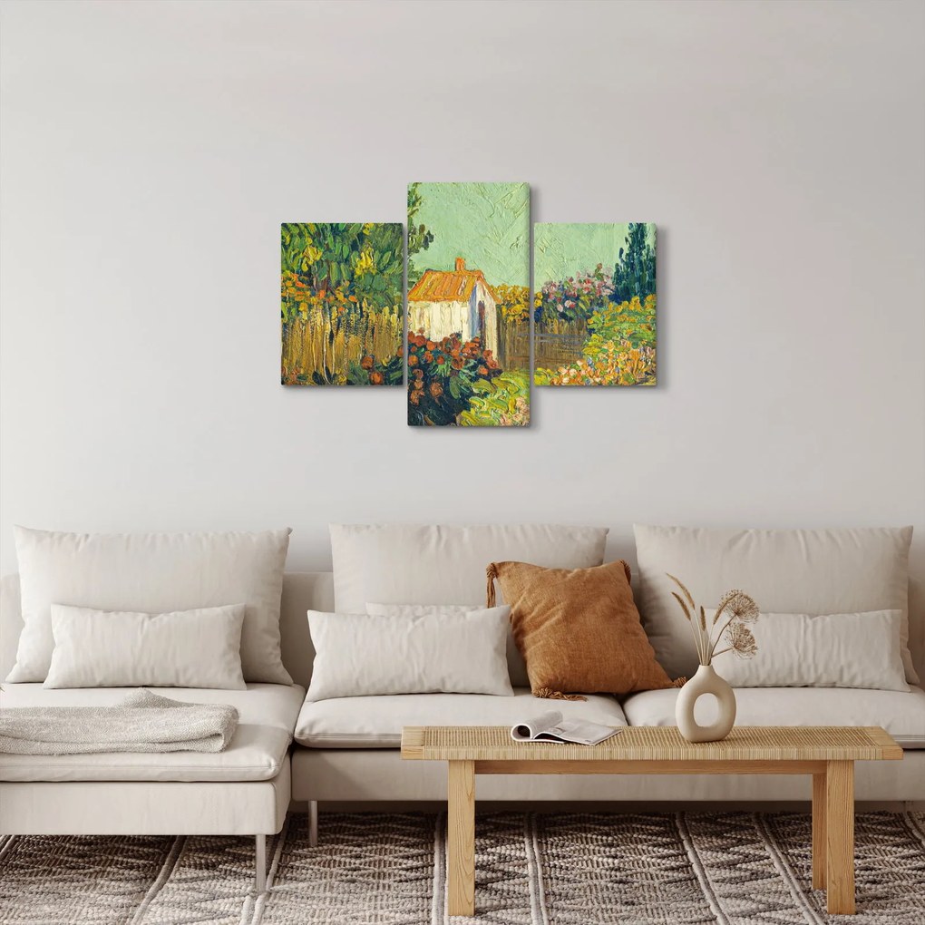 Kép - Imitator of Vincent van Gogh, Landscape, reprodukciók (90x60 cm)