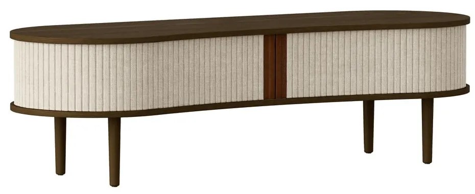 Barna-bézs TV-állvány tölgyfa dekorral 140x40 cm Audacious – UMAGE