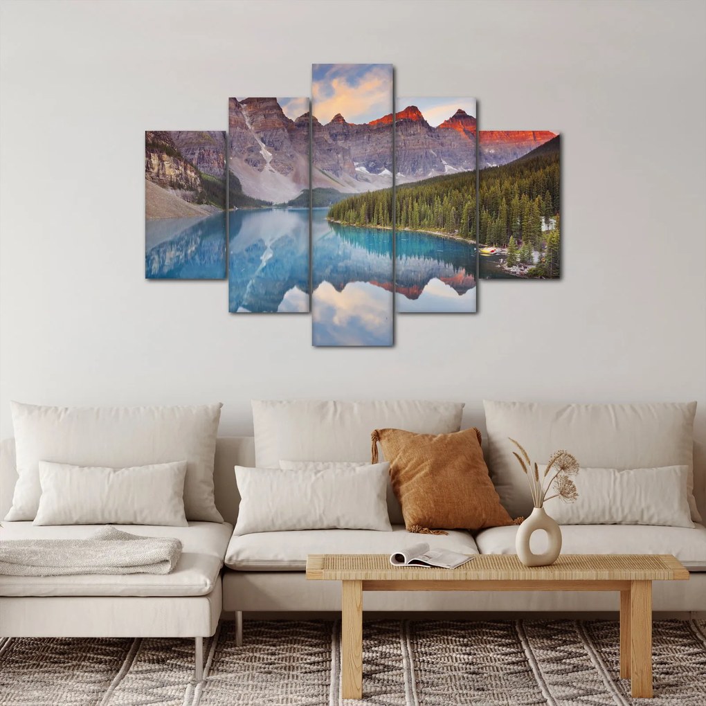 Kép - kanadai hegyi táj (150x105 cm)