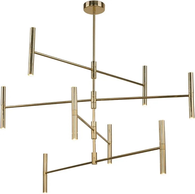 ANTIGO 8392 LIVI Modern Led Függesztett Lámpa Fényes Sárgaréz G9 IP20