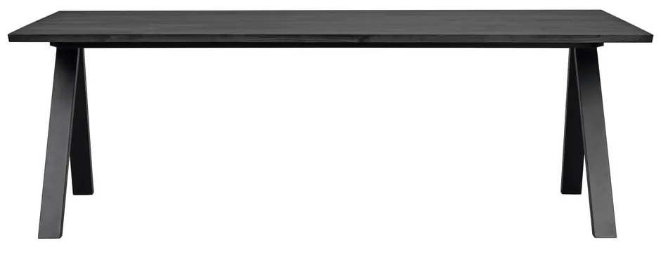 Bővíthető étkezőasztal tölgyfa asztallappal 220x100 cm Carradale - Rowico