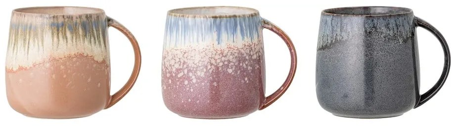 Agyagkerámia bögre szett 3 db-os 380 ml Cloe – Bloomingville