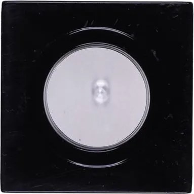 Gemkapocstartó, mágneses, négyszögletű, OFFICE PRODUCTS, átlátszó-fekete (D8461190)