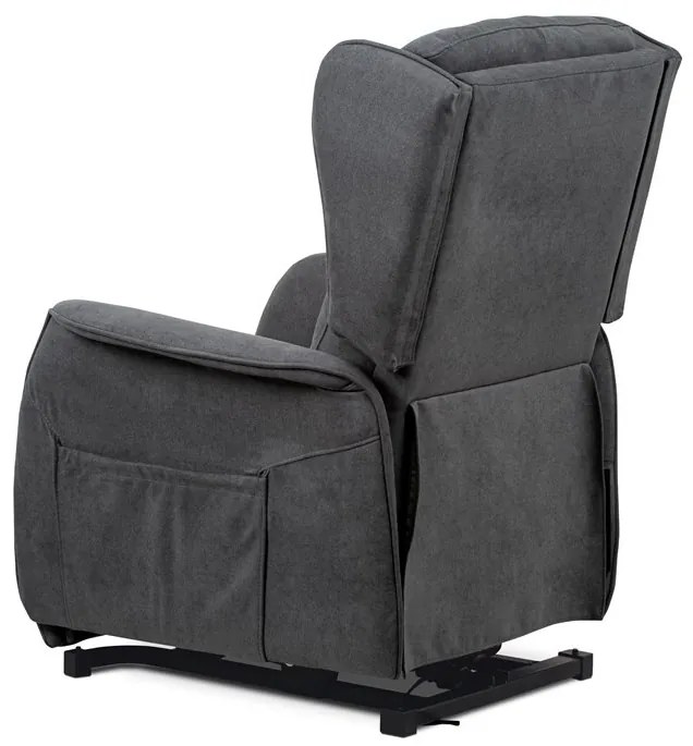 Elektromos Fekvőfotel, Szürke Szövet. TV-1190 GREY2