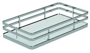 Konyhai fémrács, kamravasalat, 300mm, antracit, teljes kihúzású, csillapított záródás, 1615-1915mm, 5 kosár SIGE, Infinity Plus 260