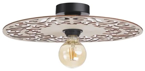 Felületre szerelhető csillár FALCO 1xE27/60W/230V átm. 40 cm bézs