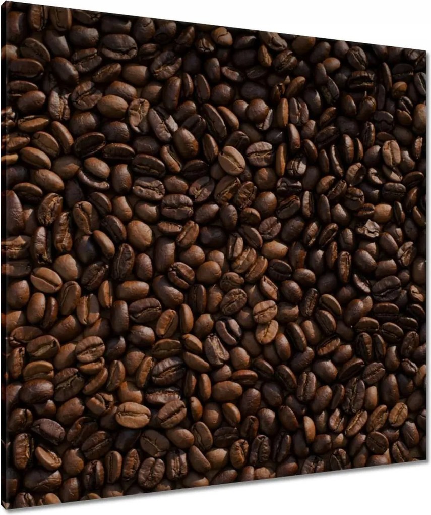 Vászonkép 80x80 Pörkölt kávébab