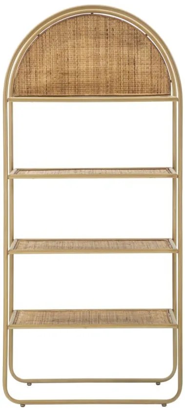 Könyvespolc panama kerek 80x40x180cm