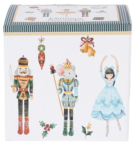 Karácsonyi diótörő Porcelán szűrős bögre 400 ml díszdobozban Christmas Nutcracker