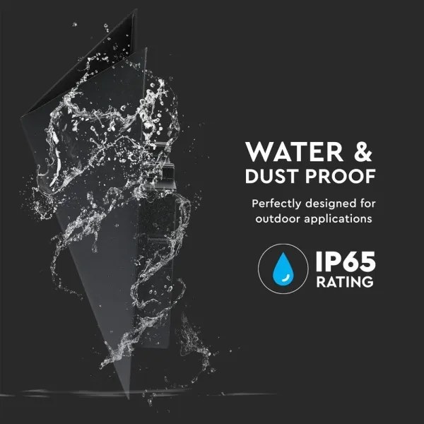 LED Kültéri fali lámpa LED/5W/230V 3000K IP65 fekete