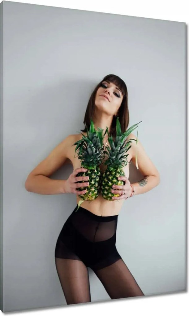 Vászonkép 70x100 Ananászra vágyom