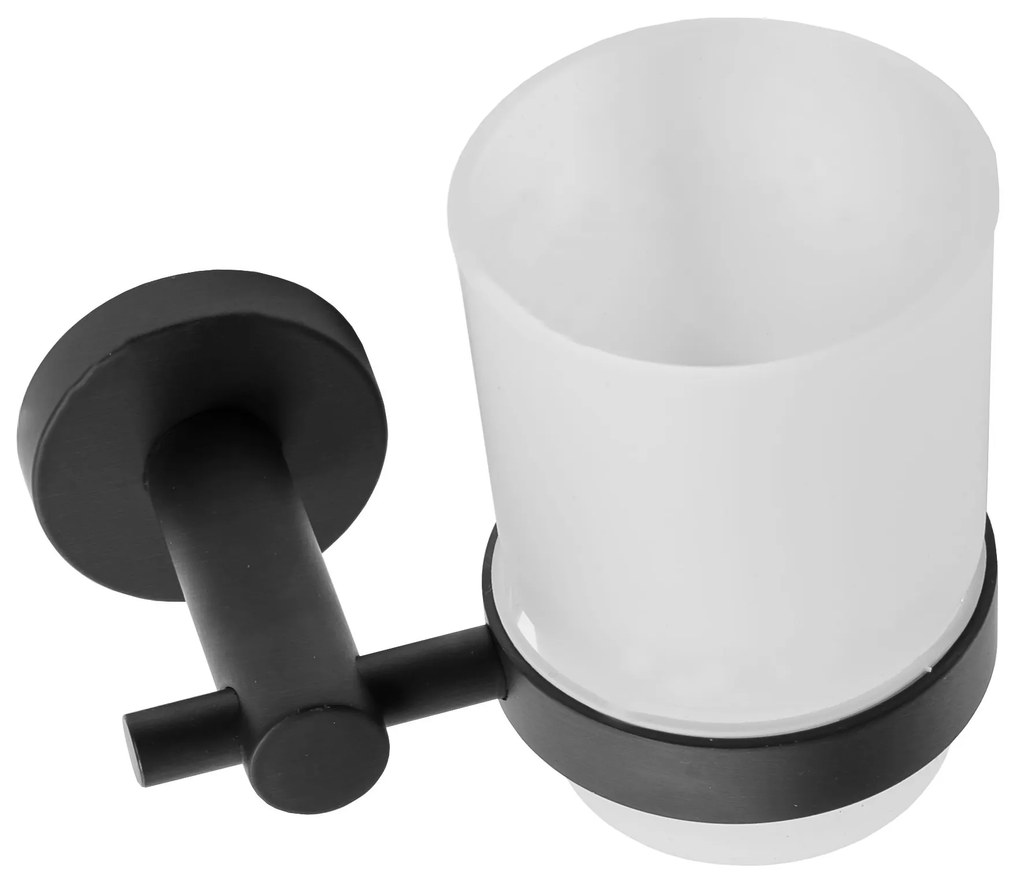 Fürdőszobai pohár GUN black 322233A