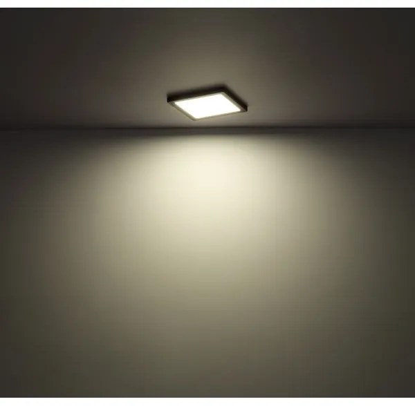 Globo 12380-18B - LED Mennyezeti lámpa LASSE LED/18W/230V 3000/4000/6500K fekete