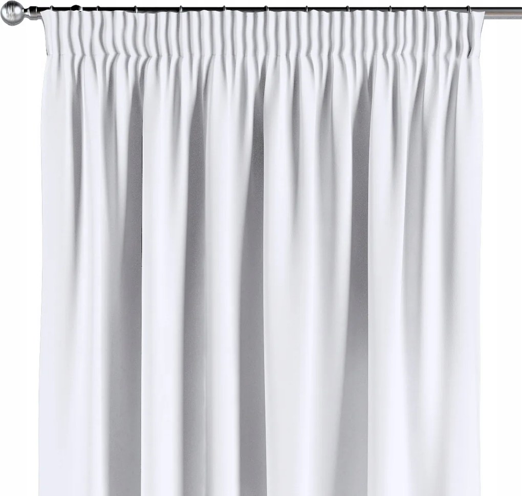 Dekoria Függöny ráncoló szalaggal 1 db 130x245cm fehér